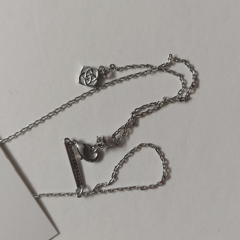 Kendra Scott Football Gold Short Pendant Necklace  and Earrings - Picture 5 of 5
